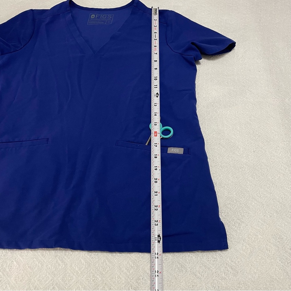Figs Technical Collection Blue Scrub Top‎ - Picture 5 of 7